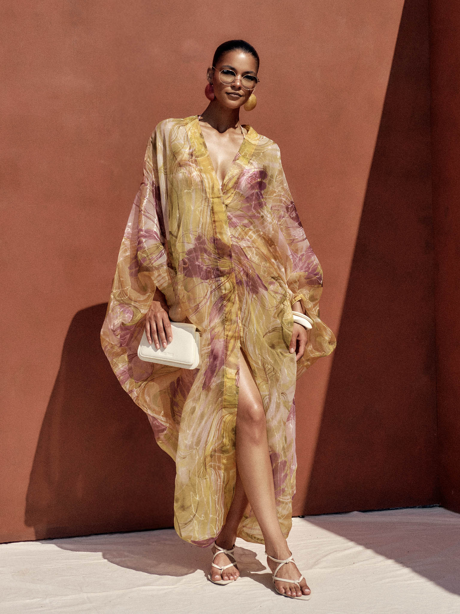 ANDREA IYAMAH LABU ROBE - VIBRA PRINT | ANDREA IYAMAH