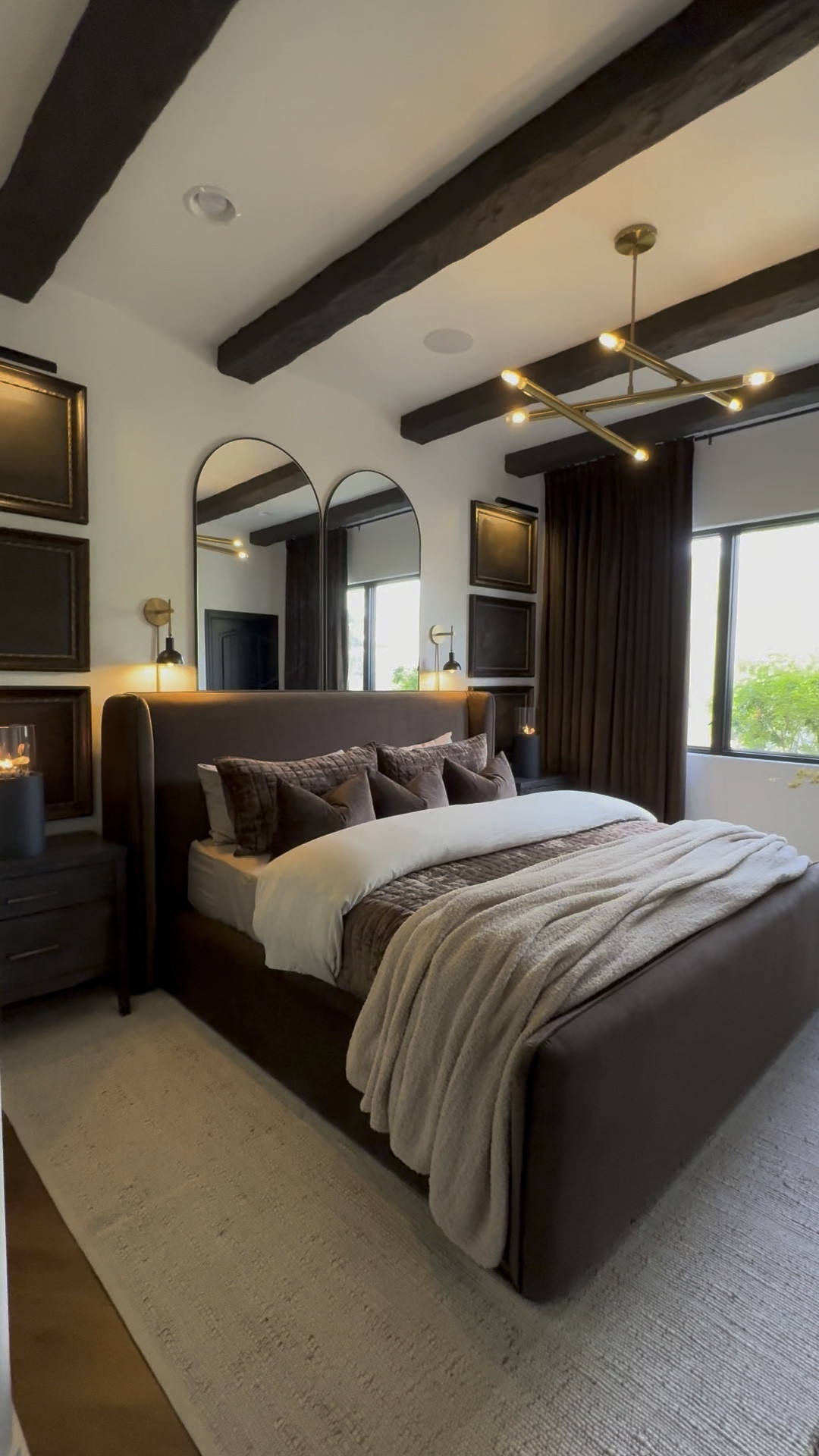 This Chocolate Brown Velvet Bed is or or my favorite purchase so far. It’s absolutely stunning. 🤎

#brownvelvetbed #masterbedroom #bedroominspo #bedroomdecor #velvetbed #velvetcurtains #chcolatebrowndecor #picturelights #bedroominspo #amazonhomedecor #walmarthome #platformbed #fauxbeams

#LTKhome #LTKfindsunder100 #LTKfindsunder50