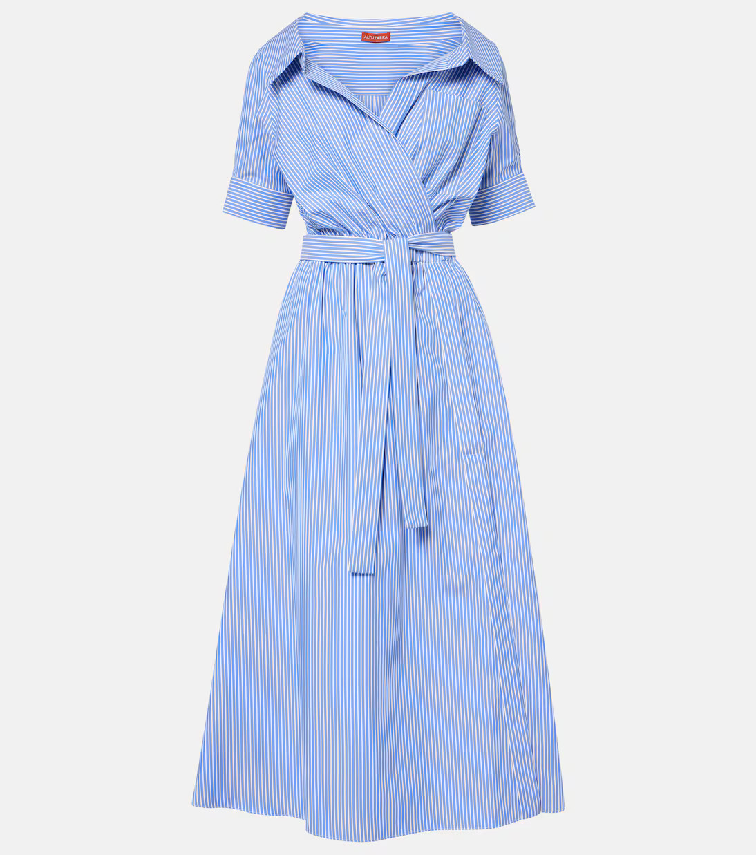 Lydia striped cotton midi dress | Mytheresa (US/CA)