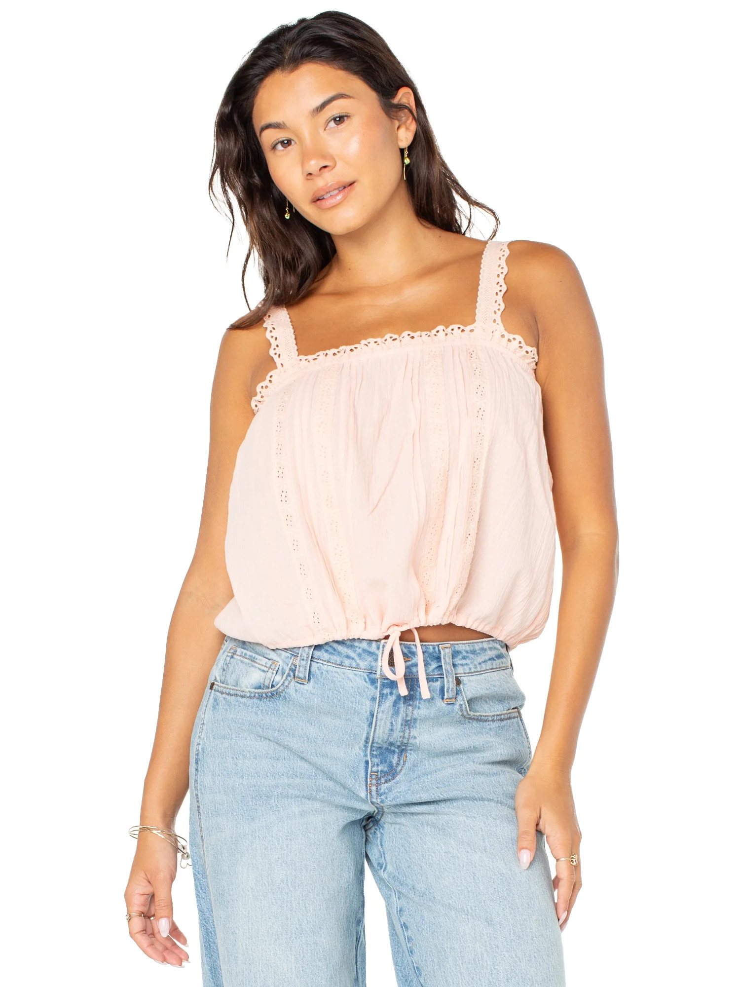 Celebrity Pink Juniors Crochet Cami | Walmart (US)