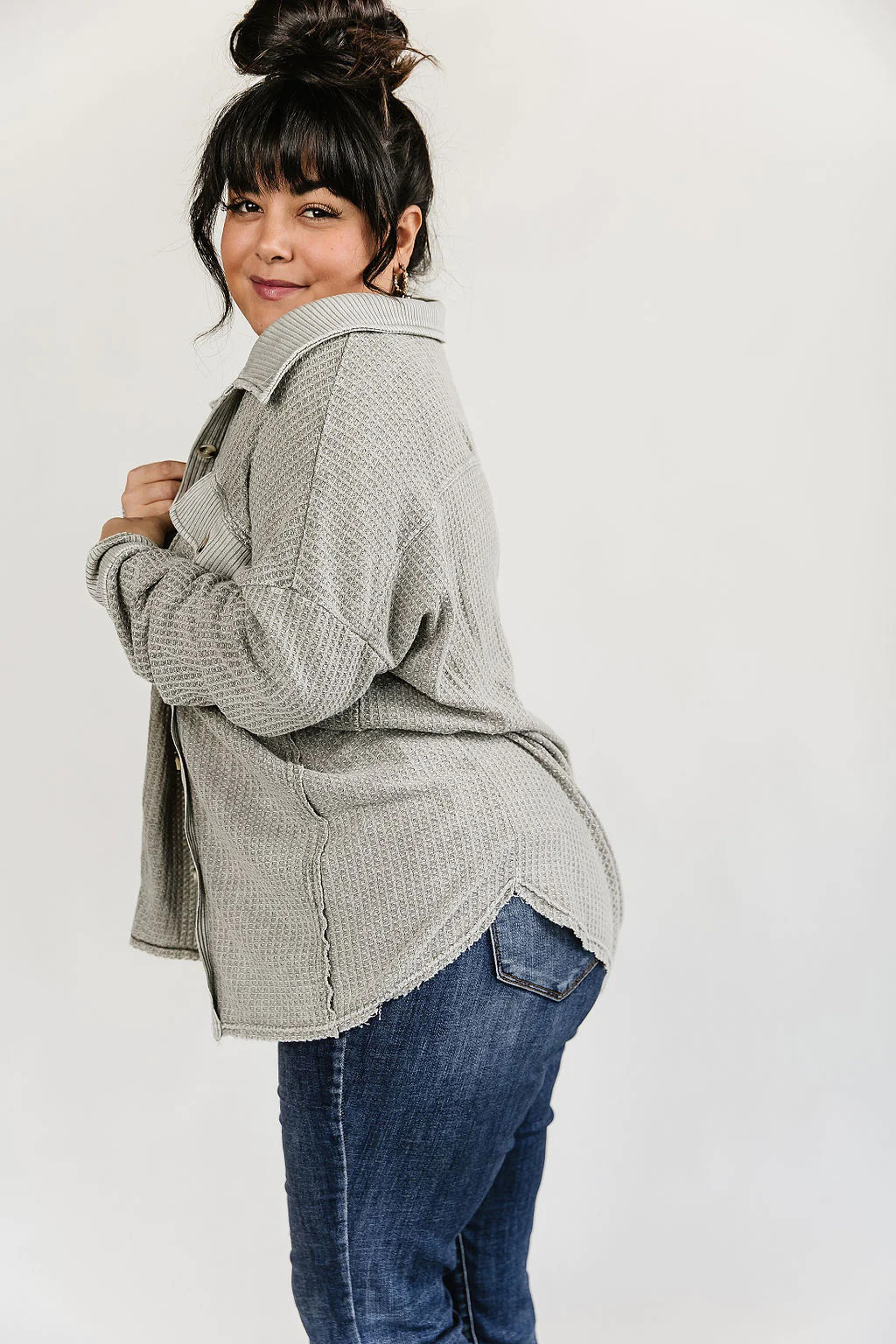 Cora Thermal Shacket | Mindy Mae's Market