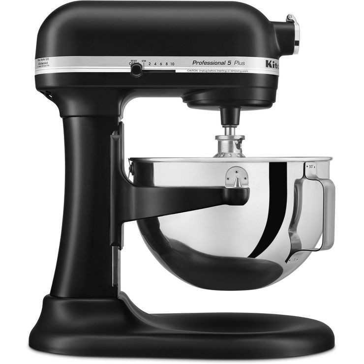 KitchenAid Pro 5 Plus 5qt Bowl-Lift Stand Mixer - Matte Black - KV25G0XBM | Target