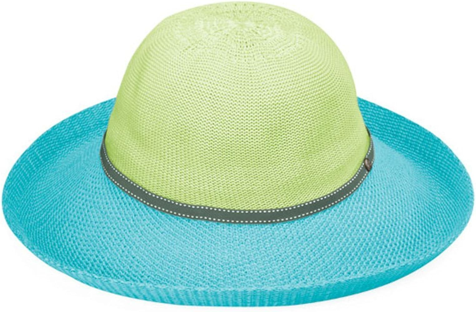 Wallaroo Women’s Victoria Two-Toned Sun Hat – UPF 50+ Sun Protection, Wide Brim, Adjustable, Cotton Lining, Summer Holiday | Amazon (US)