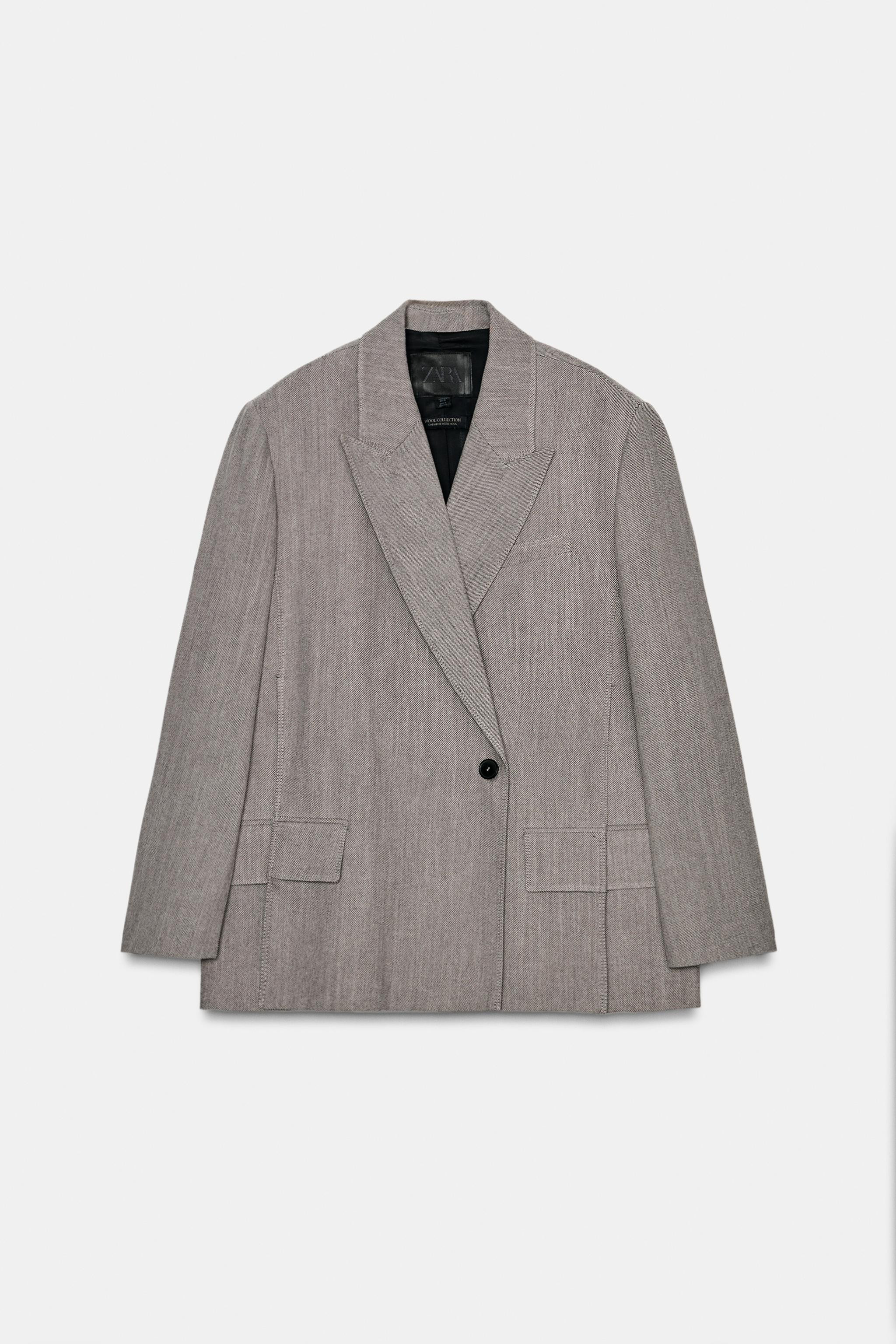 OVERSIZED WOOL BLAZER ZW COLLECTION | Zara US