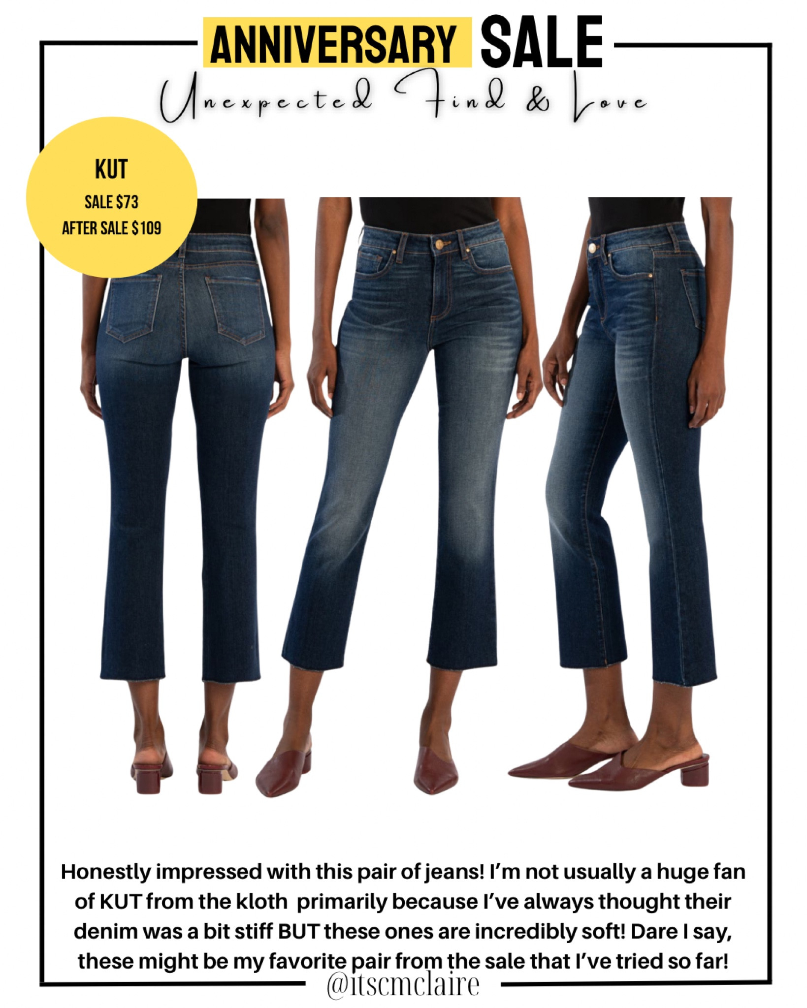 Super soft denim - runs slightly on the bigger side  

#LTKSummerSales #LTKMidsize #LTKxNSale