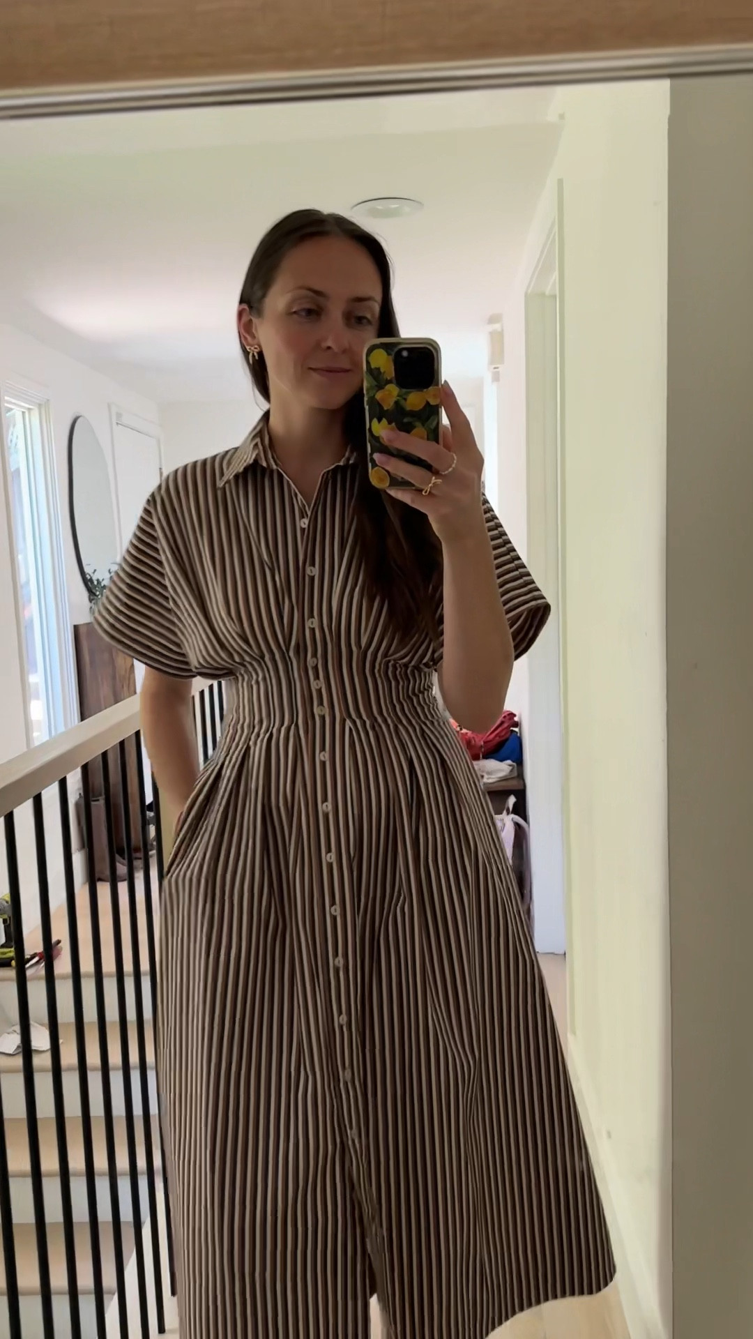 This maxi sundress from Anthropologie is super flattering, waist-cinching and comfortable. 
Perfect summer dress to wear to a brunch, date night dinner, vacation, or work.
Summer work outfit
Summer office outfit
Straw slides from Nordstrom by Sam Edelman, bow ring and bow earrings from Anthropologie, Pearl ring from Amazon 

#LTKWorkwear #LTKSummerSales #LTKSeasonal