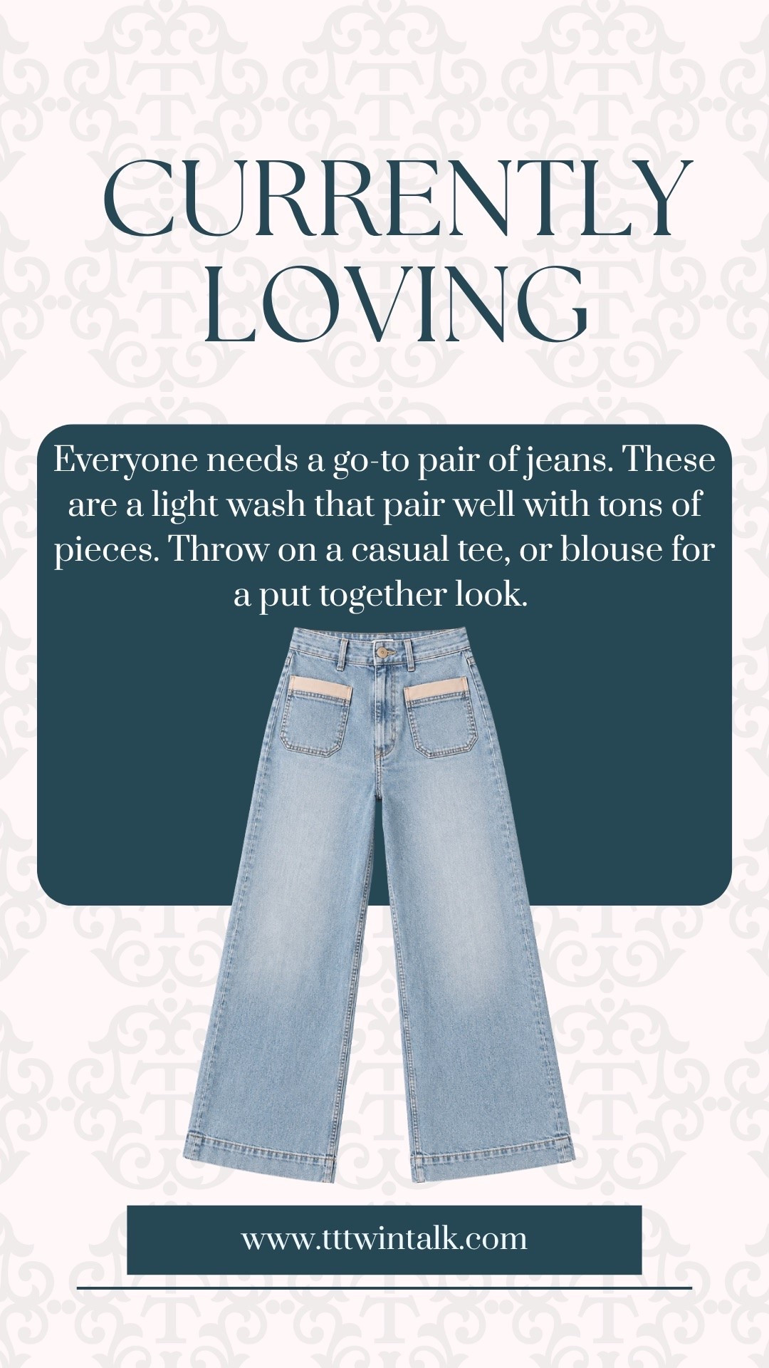 Everyone needs a go-to pair of jeans. These are a light wash that pair well with tons of pieces. Throw on a casual tee, or blouse for a put together look.

#LTKSeasonal #LTKOver40 #LTKMidsize