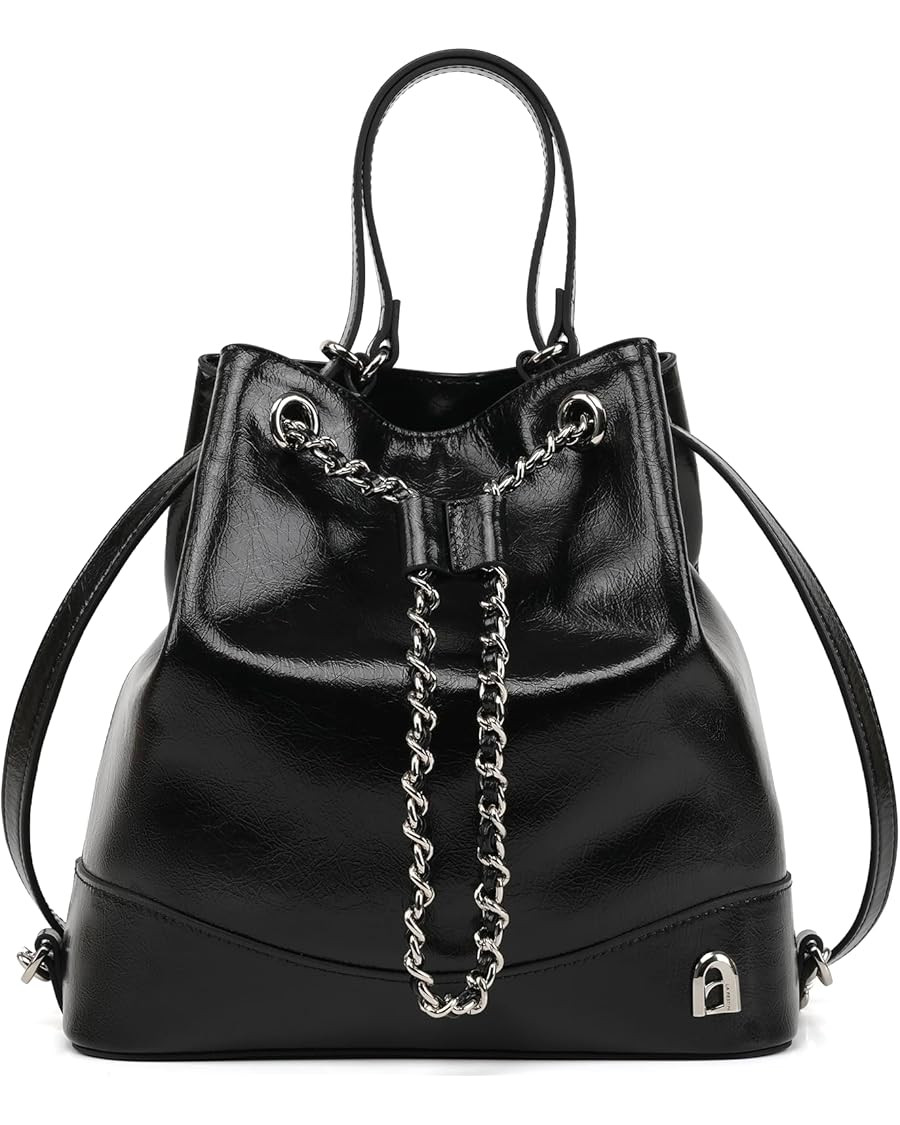 LA FESTIN Leather Purses for Women Cute Backpack Lightweight Shoulder Small Trendy Bucket Handbag... | Amazon (US)