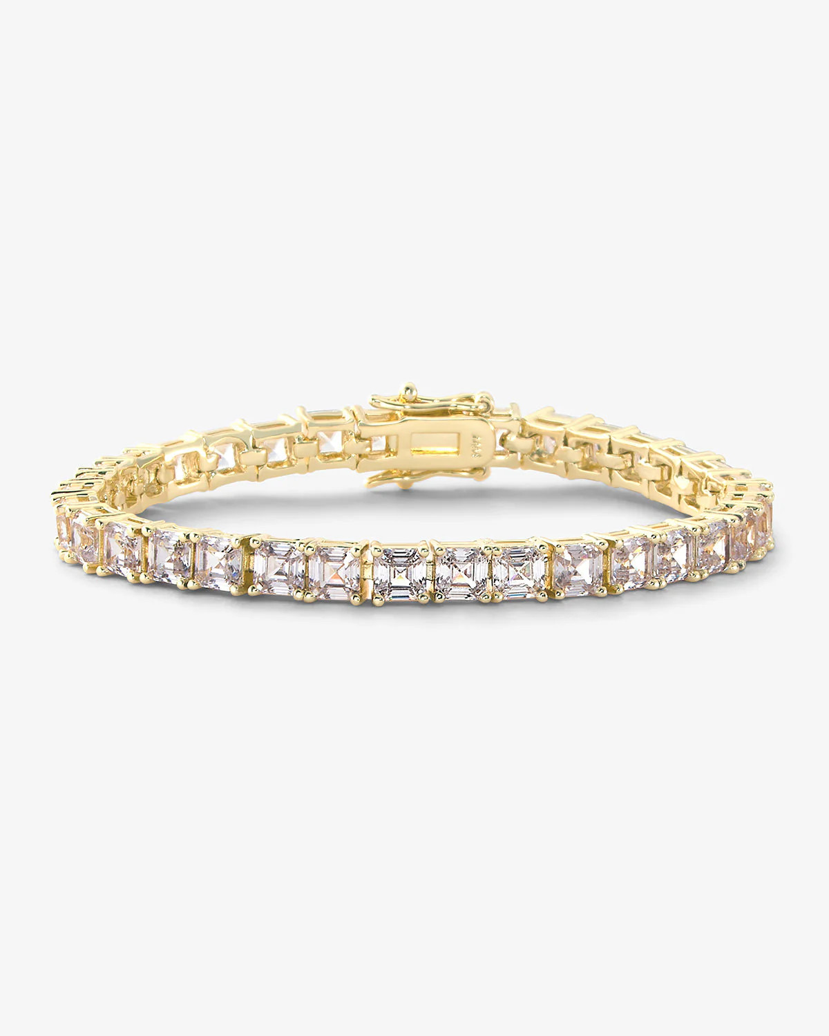 Lil Queen's Tennis Bracelet - Gold|White Diamondettes - 6 | Melinda Maria Jewelry