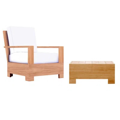 Leveb Patio Chair with Sunbrella Cushions | Wayfair North America