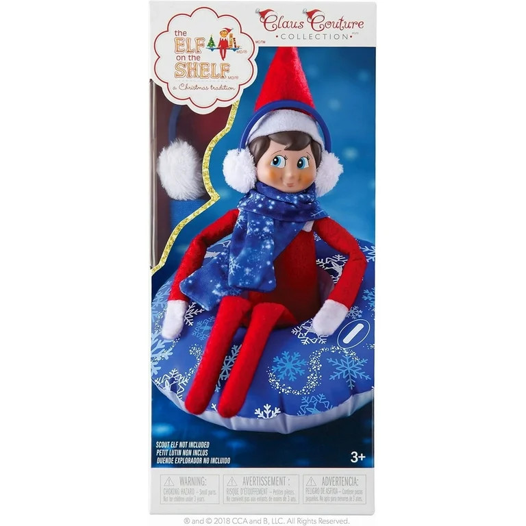 The Elf on the Shelf Claus Couture Collection Totally Tubular Snow Set - Great Addition to Your C... | Walmart (US)