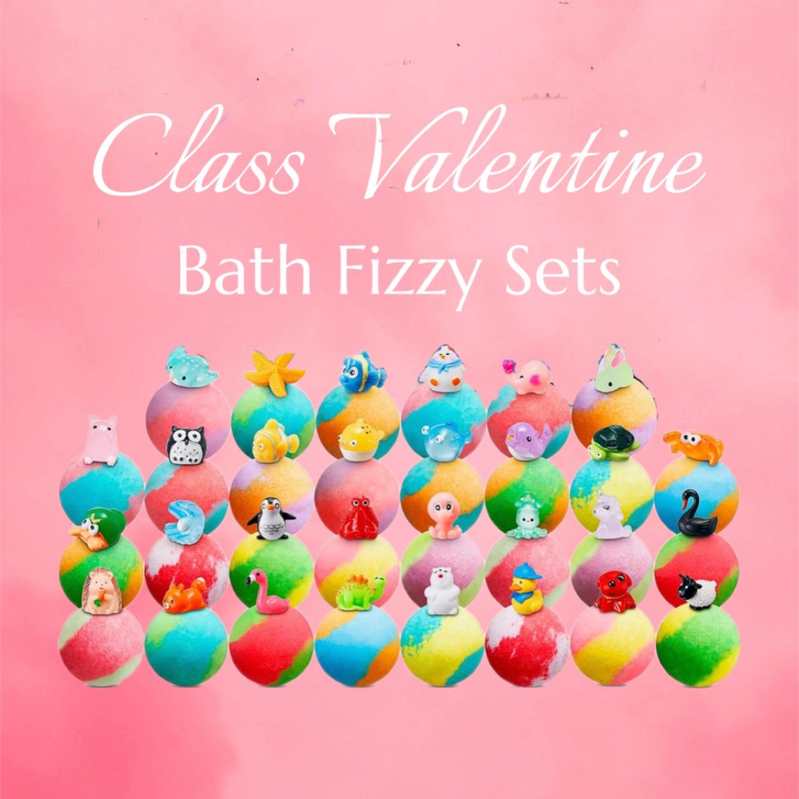 💘 Class Valentine Idea! 💘
These bath fizzys are fun & unique for your child to pass out to their class! Kids can use them for sensory play or bathtime!

#LTKSeasonal #LTKGiftGuide #LTKParties