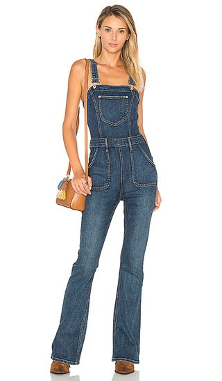 Tularosa Leah Flare Overall in Boracay | Revolve Clothing