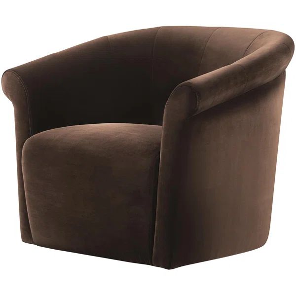 Shayla Velvet Barrel Chair | Wayfair North America