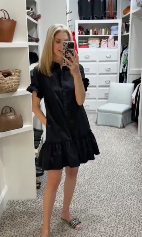 Love this dress for summer to fall. Size S @Quince

#LTKootd #LTKSeasonal #LTKOver40