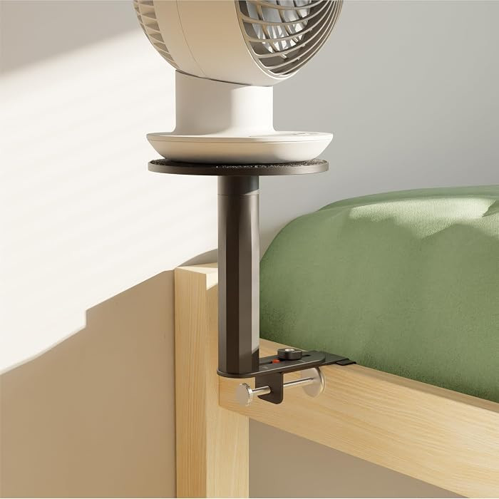 FanShelfie Adjustable Fan Holder for Dorm Room, Bunk & Lofted Bed, College Essentials for Boys & ... | Amazon (US)