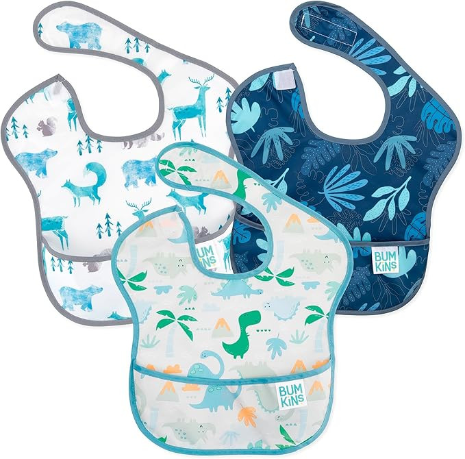 Bumkins Bibs for Girl or Boy, SuperBib Baby and Toddler for 6-24 Months | Amazon (US)