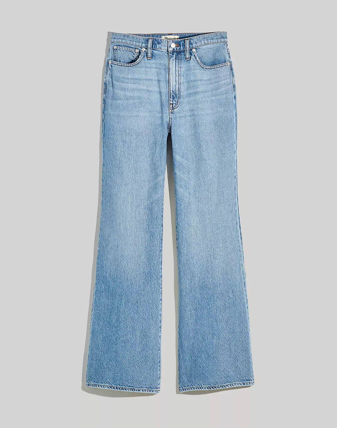 Baggy Flare Jeans in Cantwell Wash | Madewell