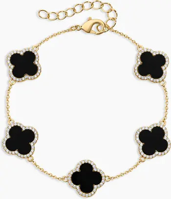 Icon Black Clover Bracelet | Nordstrom