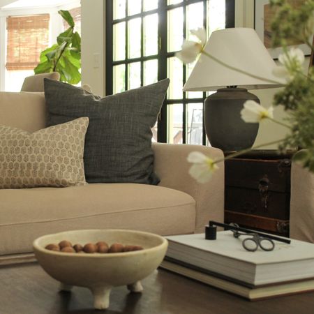 Easy coffee table styling formula…bowl, books, and flowers!

#LTKunder100 #LTKhome #LTKstyletip