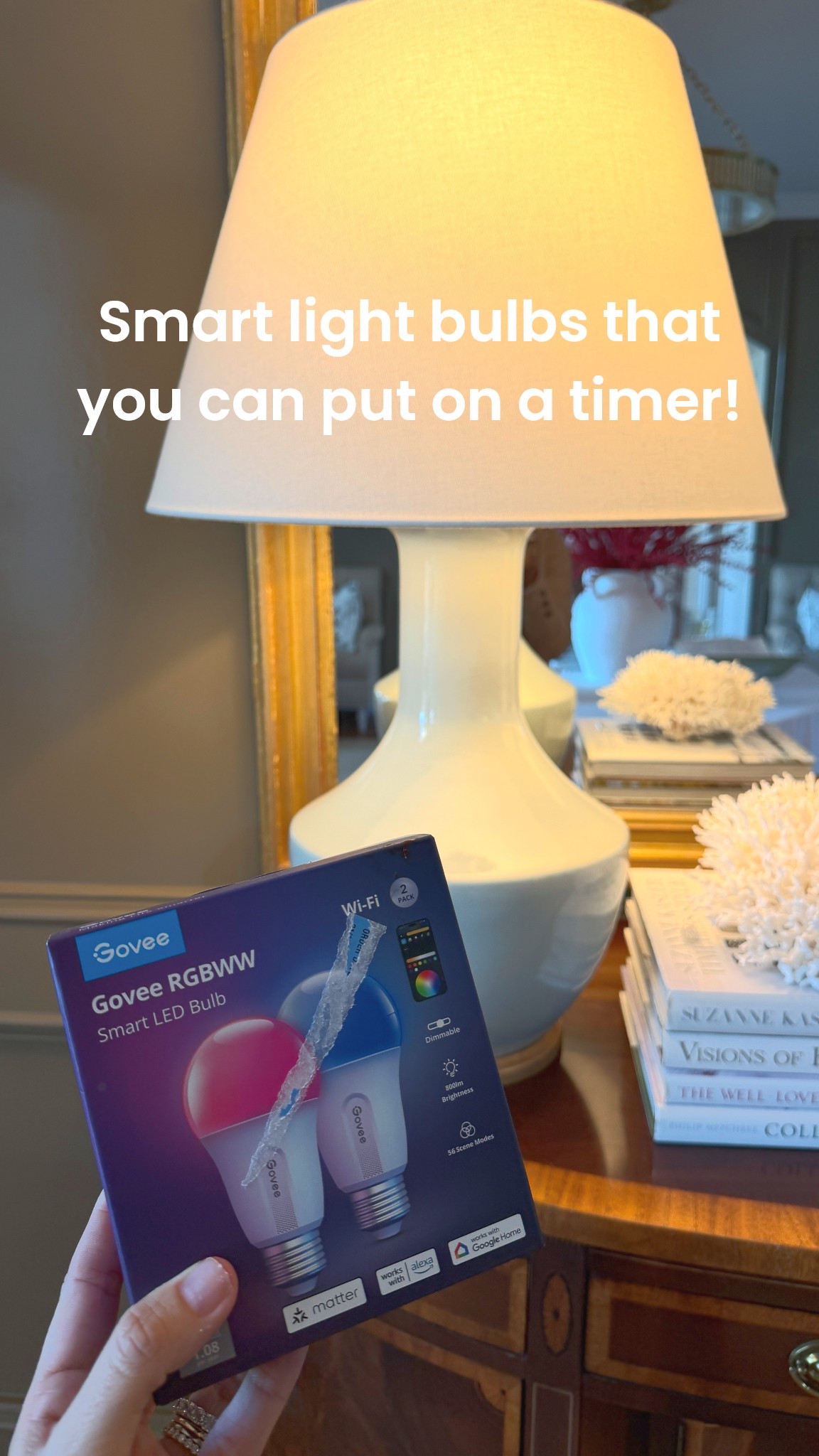 Here’s the link to the smart bulbs from @loweshomeimprovement  that we use and love! Just download the free app and then it connects to your bulbs! From there you can adjust timers, brightness, color, and tone for your bulbs! Super easy. #lowespartner #ad

#LTKHome