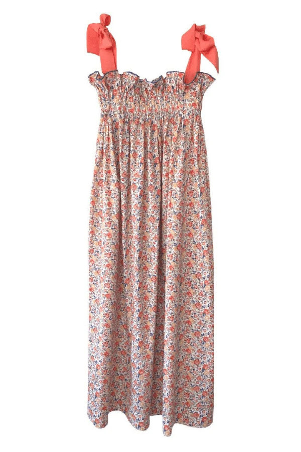 Jaime Dress in Coral Floral | Modatrova