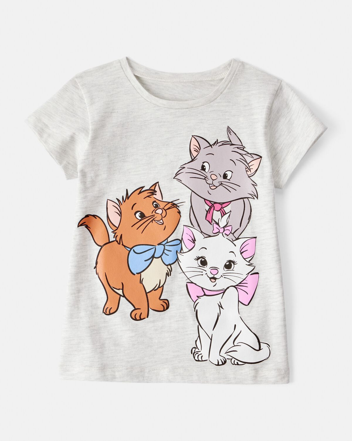 Toddler Girl Disney© The Aristocats Short-Sleeve Graphic Tee - Grey | Carter's Inc