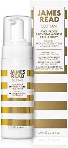 James Read Fool Proof Bronzing Mousse Face and Body, 3.3 fl.oz. | Amazon (US)