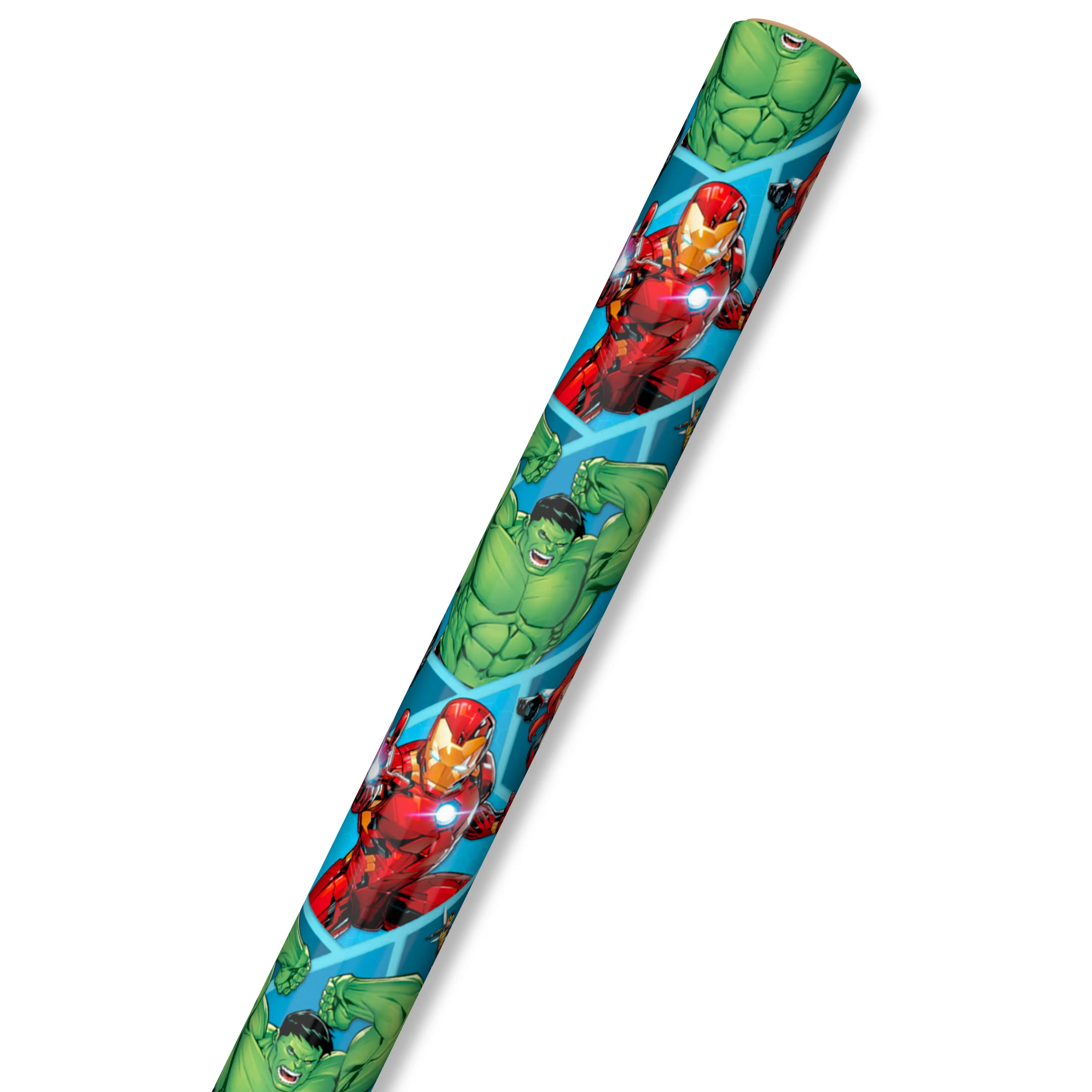 Hallmark Wrapping Paper, 22.5 Sq. ft. (Avengers in Action) - Walmart.com | Walmart (US)