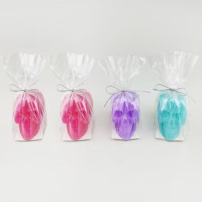 4ct Skull Candle Pink/Purple/Blue - Bullseye's Playground™ | Target