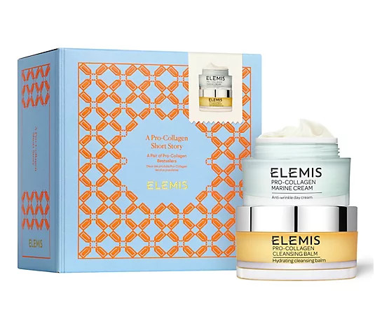 ELEMIS Cleanse & Hydrate Set w/Marine Cream Auto-Delivery - QVC.com | QVC