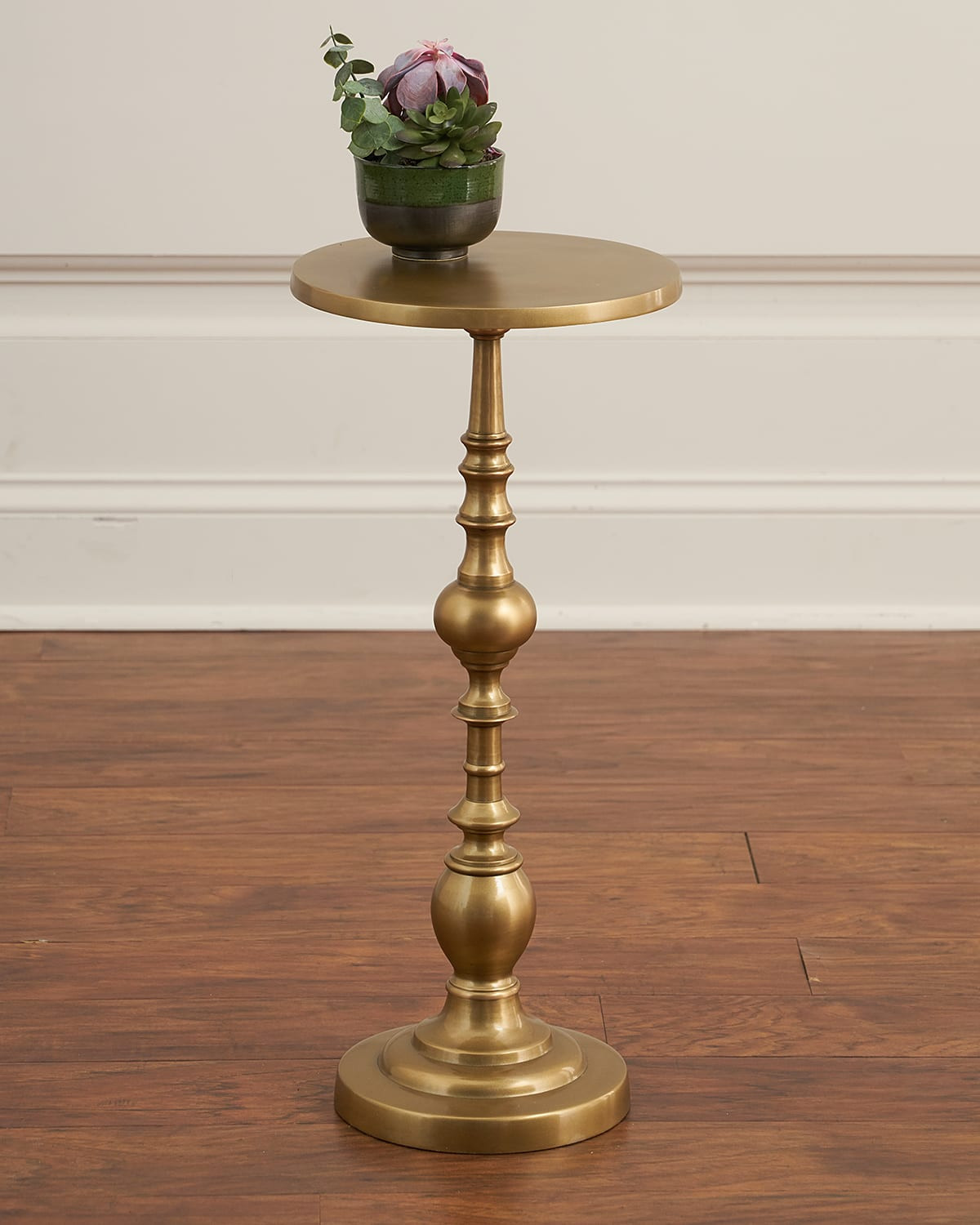 Brompton Brass Martini Table | Neiman Marcus