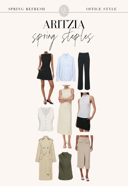 @Aritzia spring closet staples! #aritziapartner 


Workwear 
Spring dress 
Spring outfit 
Office outfit 
Office style 

#LTKworkwear #LTKfindsunder100 #LTKstyletip