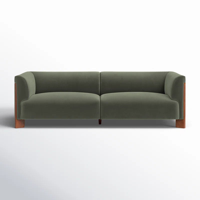 Wanetta 88'' Upholstered Sofa With Solid Wood Leg | AllModern