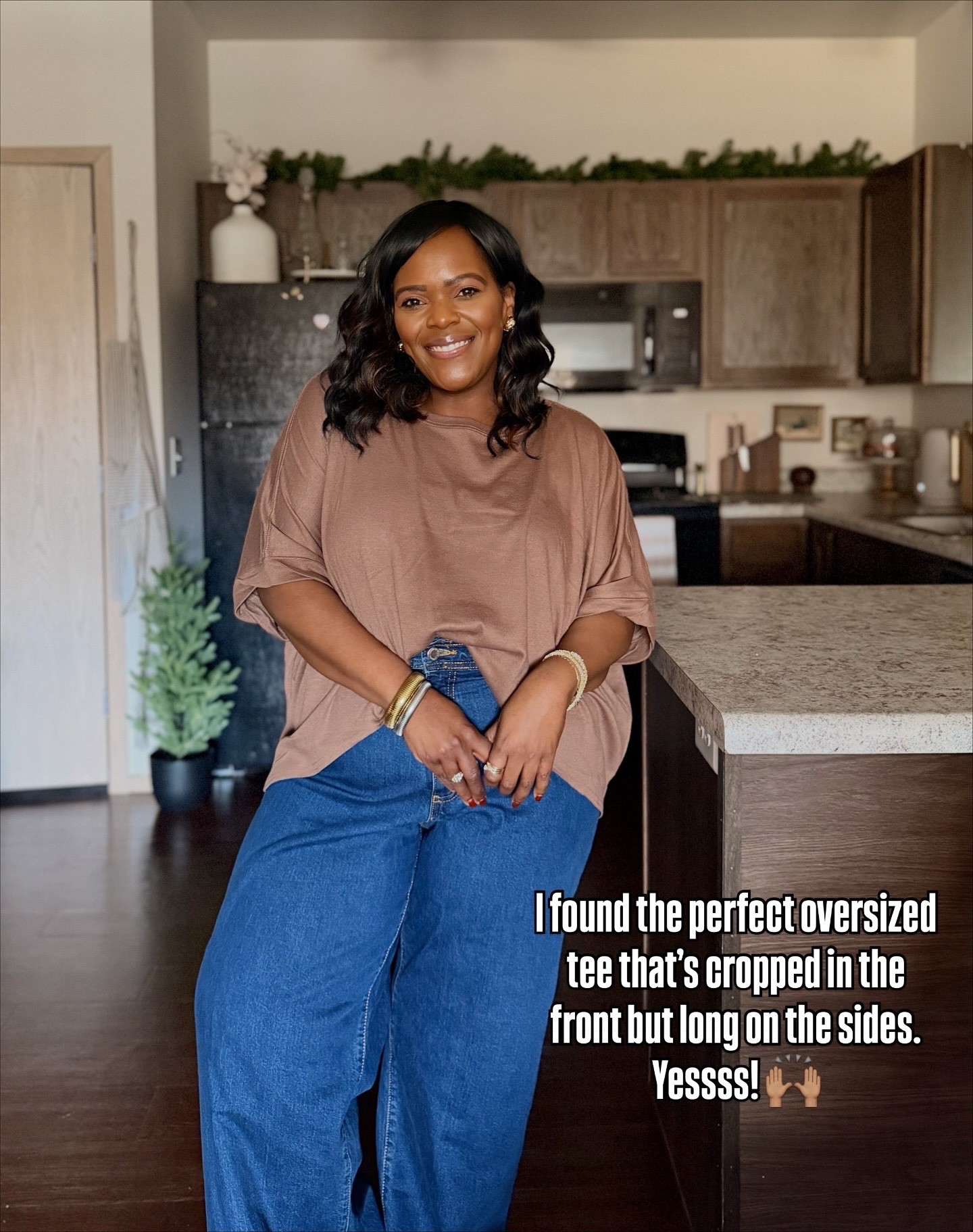 The perfect cropped tee from Amazon! 

#LTKPlusSize #LTKMidsize #LTKootd