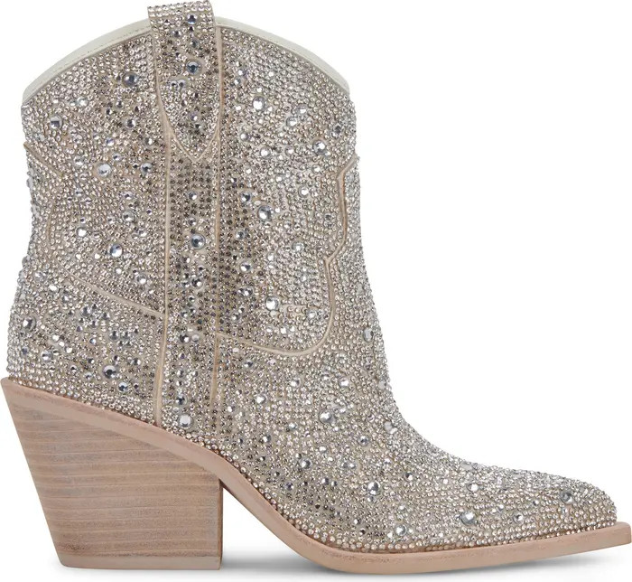 Nashe Rhinestone Pointed Toe Western Boot (Women) | Nordstrom