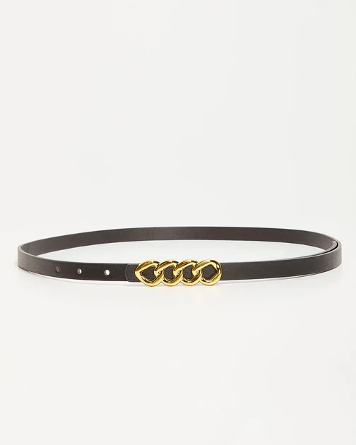 Cailea Quad Chain Belt - Black | VICI