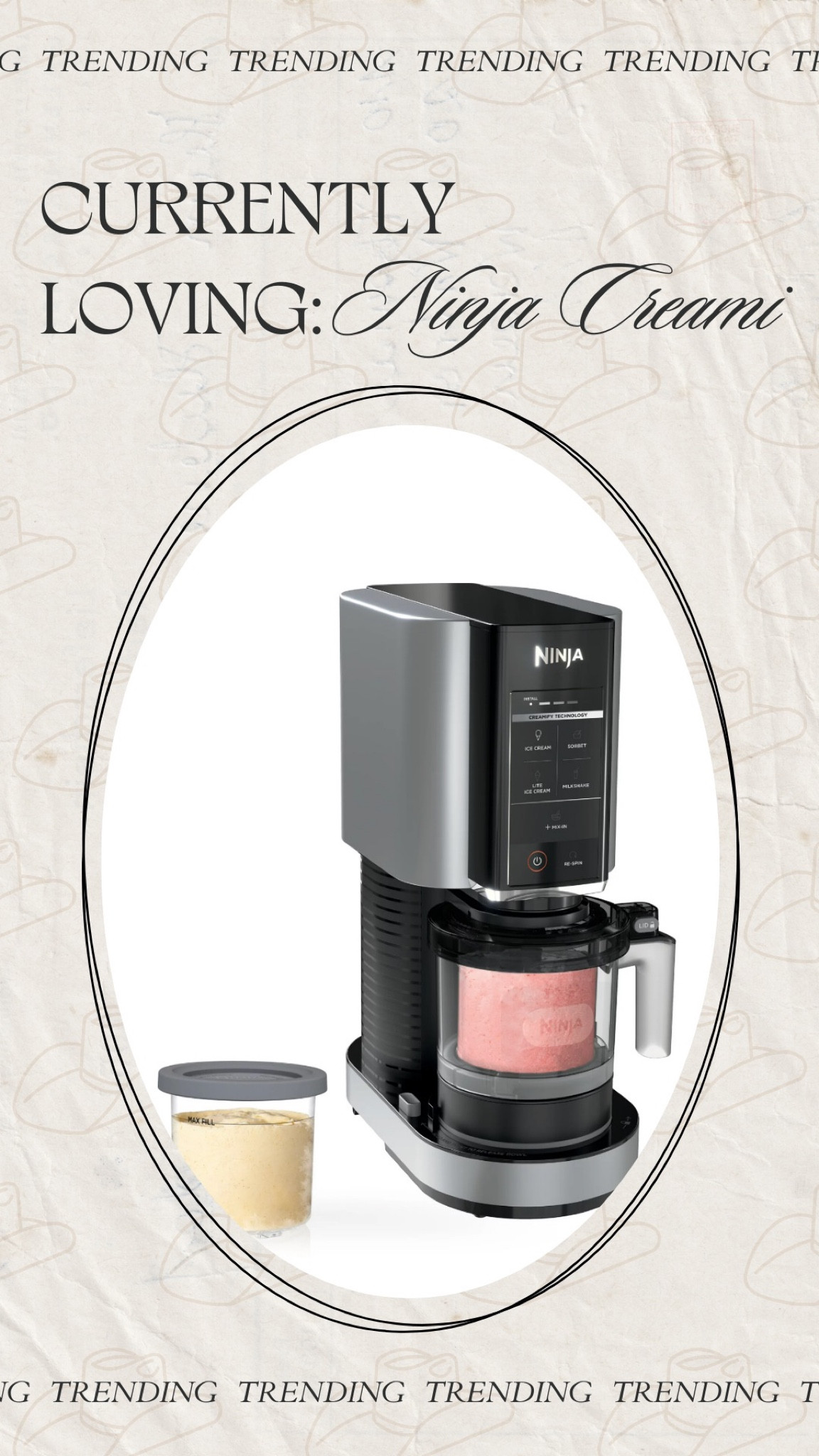 Ninja creami! Our family’s summer staple! 