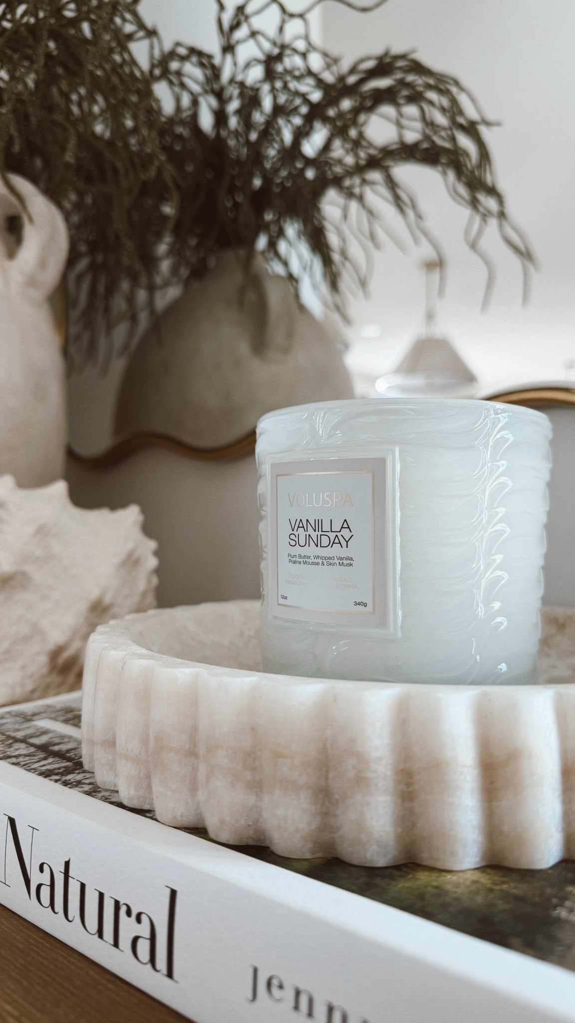 This scent >  🍦🥥 ☁️ 🐚 

#voluspa #candle #homedecor #giftidea @Voluspa 

#LTKMothersDay #LTKSeasonal #LTKHome