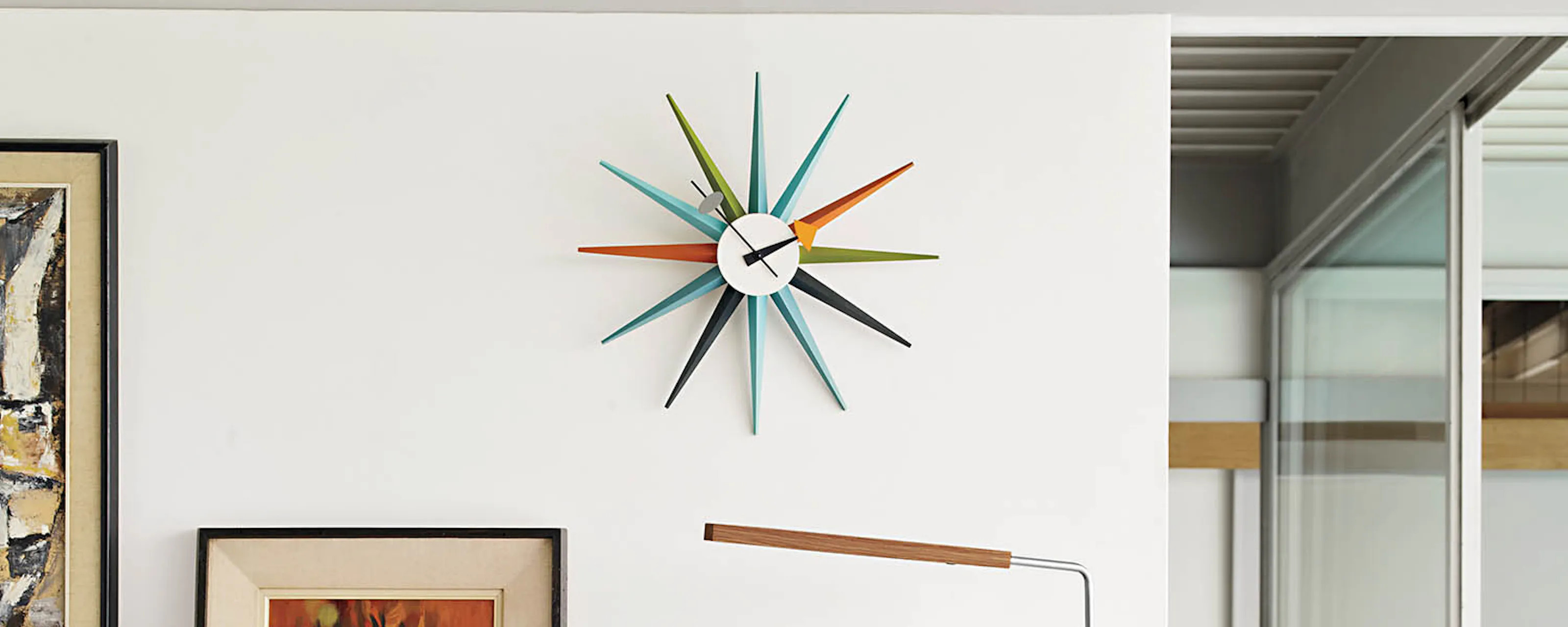 Nelson Sunburst Clock | Design Within Reach