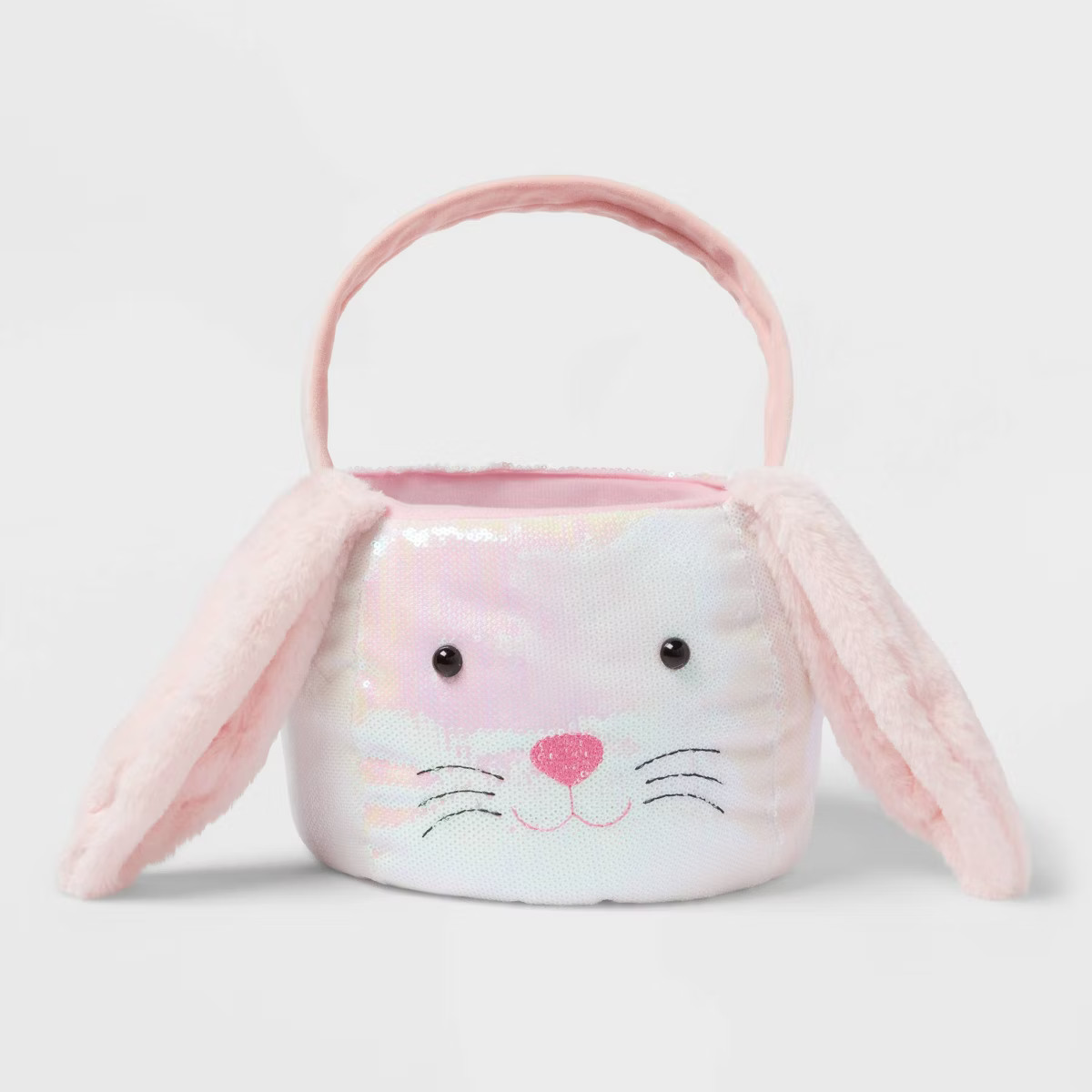 Round Sequins Easter Basket Iridescent - Spritz™ | Target