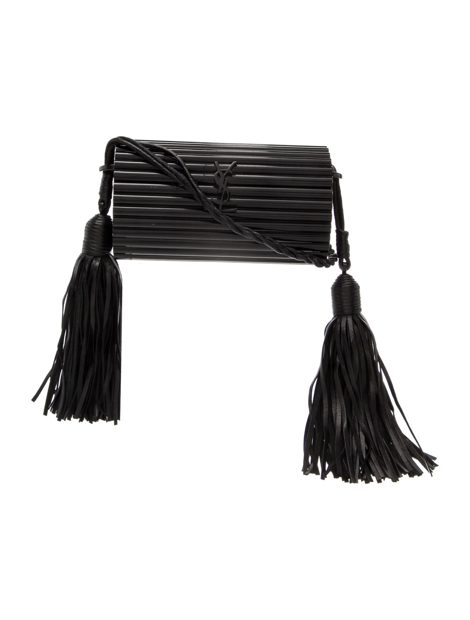 Saint Laurent Acrylic Opium - Black Mini Bags, Handbags - YVE250781 | The RealReal | The RealReal