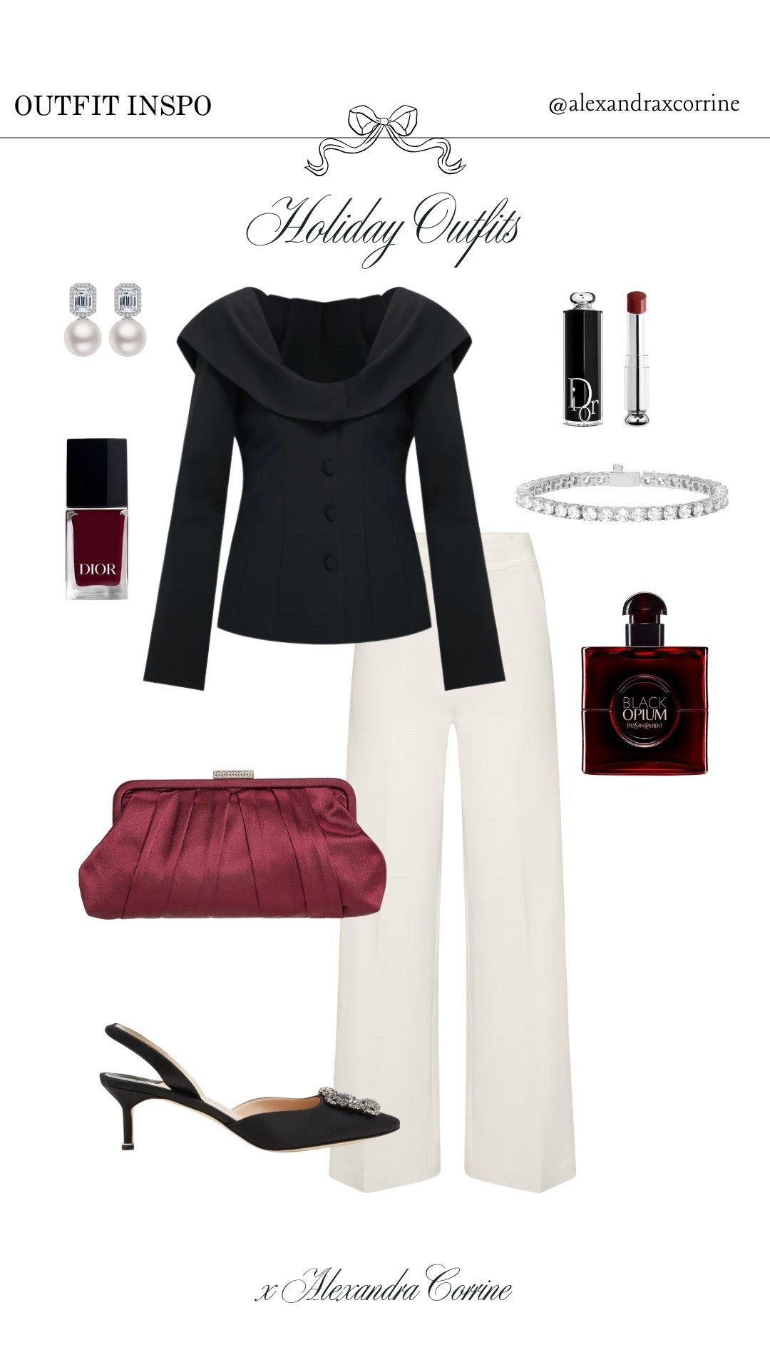 Holiday outfit inspo 🤍

Holiday outfit ideas, Christmas outfit inspo, ootd, outfit of the day, classic chic style, preppy chic fashion, winter outfit inspo, burgundy, red, black, white

#LTKSeasonal #LTKootd #LTKHoliday