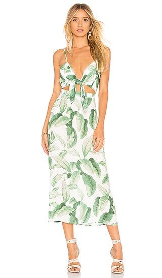 Show Me Your Mumu Moby Tie Maxi Dress in Palmtini | Revolve Clothing (Global)