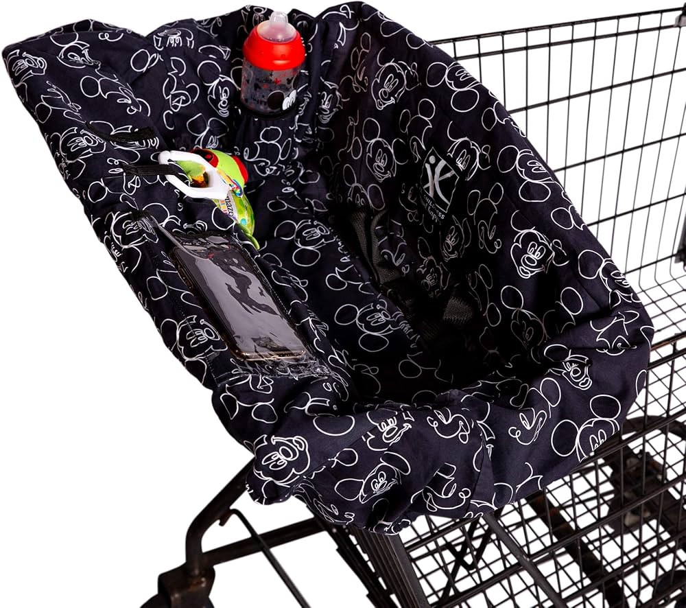 Disney Baby by J.L. Childress Shopping Cart & High Chair Cover - for Baby, Kids, Toddler - Phone ... | Amazon (US)