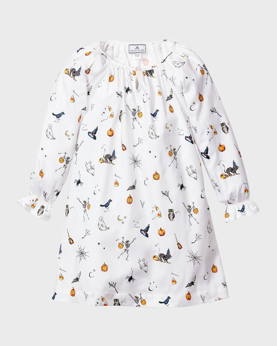 Girl's Trick Or Treat Delphine Nightgown, Size 6M-14 | Neiman Marcus