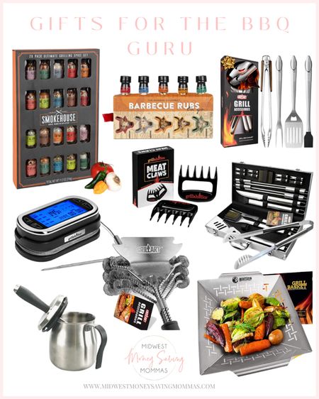 Gifts for the BBQ Guru 

BBQ essentials | Barbecue rubs | grill accessories | meat claws | grill basket | grilling tools | Christmas gifts | gift guide | gifts for him 

#LTKHoliday #LTKmens #LTKfamily