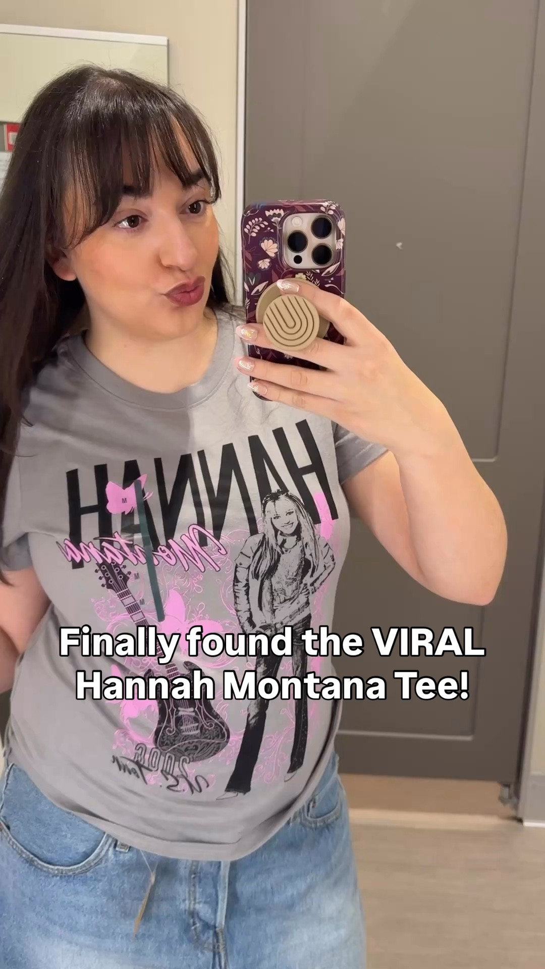 Finally found the VIRAL Hannah Montana tee at @target and it’s only $12!! I had to pick it up for nostalgia and to wear to watch the anniversary special! Size down if you want a fitted tee and stay true to size if you want it baggy! 

#LTKMidsize #LTKSeasonal #LTKootd