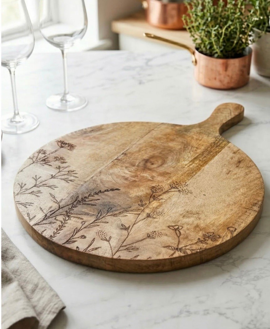 Back in Stock!! Hurry… this always goes quick!! Beautiful serving board

#LTKHome
