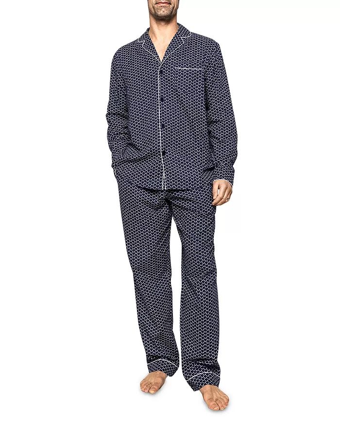 2-Pc. Nordic Antler Flannel Pajama Set | Bloomingdale's (US)